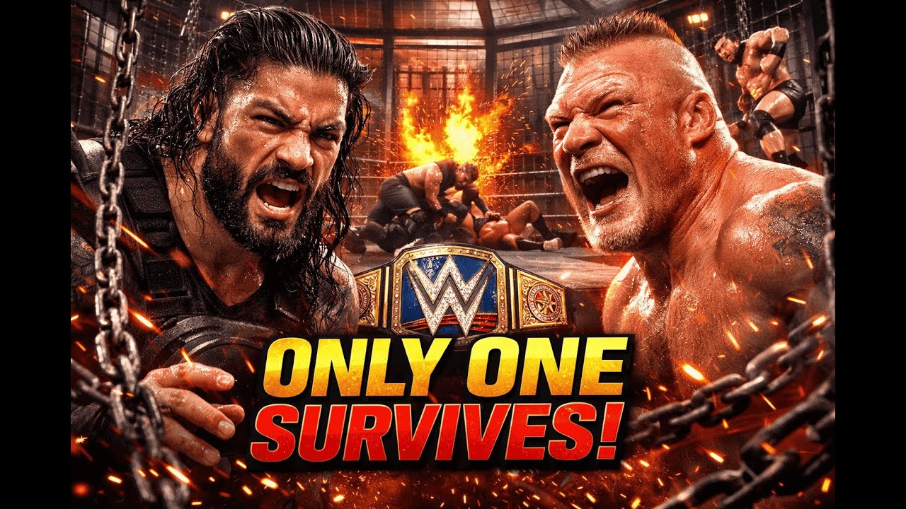 Elimination Chamber for WWE Universal Championship 🔥 Chaos Inside the Steel!