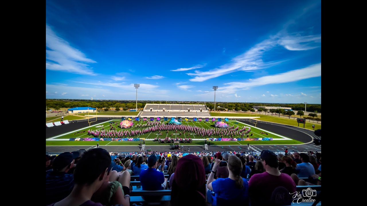 2022 UIL Region 256A Marching Contest Luminescence YouTube