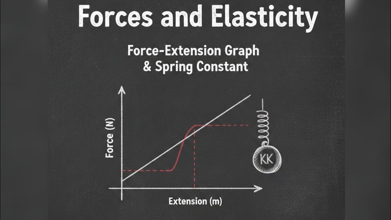 Learn GCSE forces and elasticity|forces-extension graph/spring constant ...