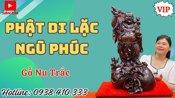 Tượng Phật Di Lặc Gỗ Nu Trắc Đẹp Xuất Sắc| Tượng Gỗ Độc Đáo - 0938410333
