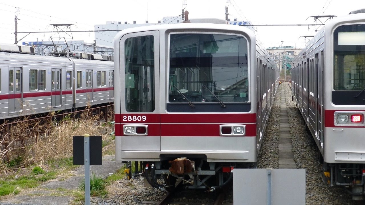 21809F 28か月 休車】東武 20000系 21809F 28か月休車 運転席付近まで