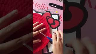 Crochet Strawberry Bucket Hat inspired by Squid Game 🍓🧶✨| #crochet #youtubeshorts #ytshorts #youtube