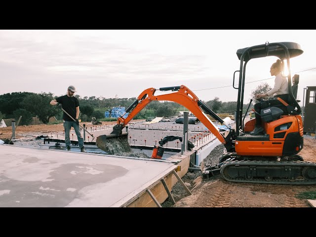 Building Our House Start To Finish | Episode 18 Wall prep, Waterproofing, Insulation and Gravel class=