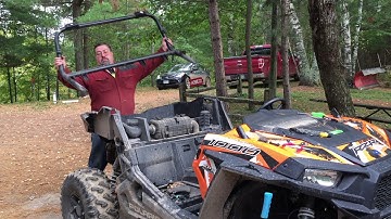 Polaris RZR 1000S Salvage Project Final PART 3 Replacing the Roll Cage