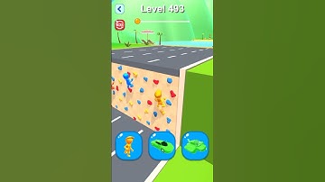 Shape shifting level 493 #youtubeshorts