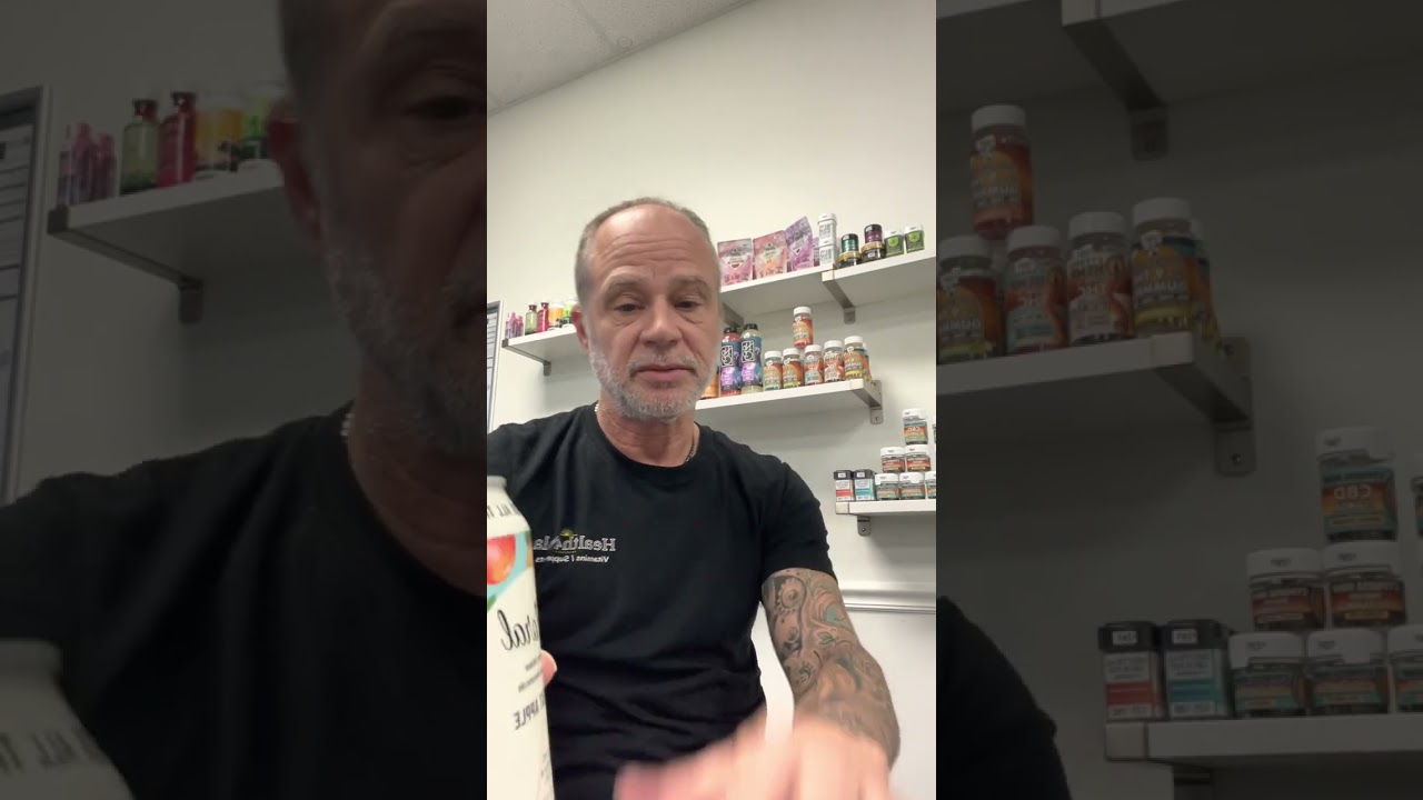 Health4Nola Floral Hemp Delta 8 THC Sparkling Water Drink 12oz