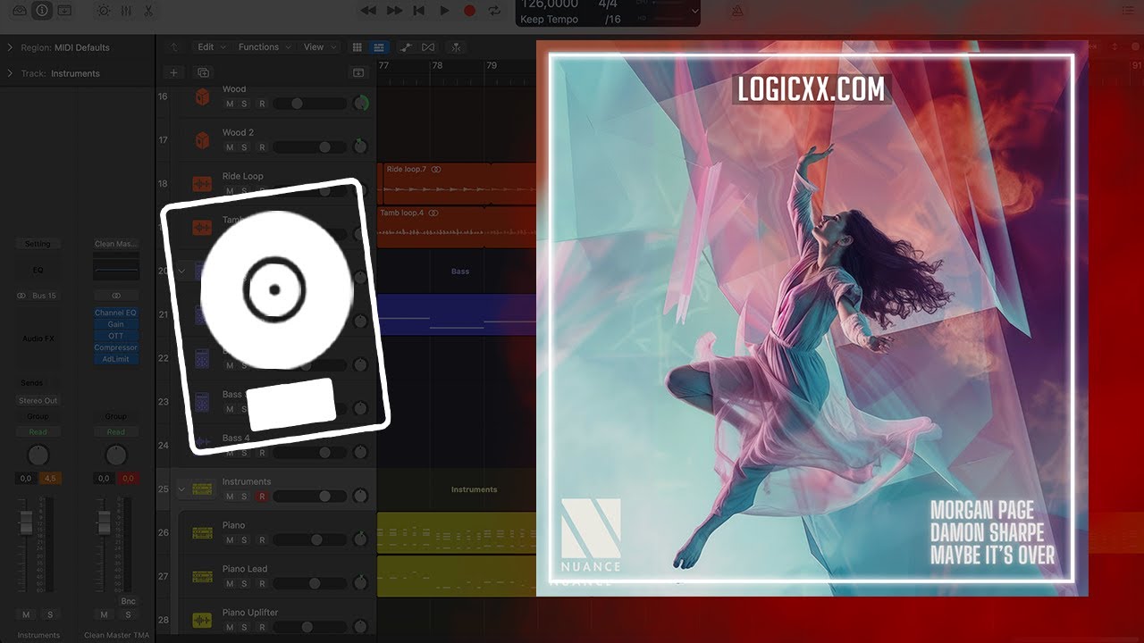 Morgan Page and Damon Sharpe - Maybe It's Over (Logic Pro Remake)
