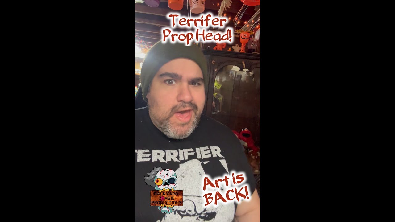 Terrifier Art the Clown Prop Head!