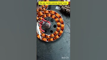 fan and moter #winding # short #video #repairer #machine #trending #diy #generator #coil