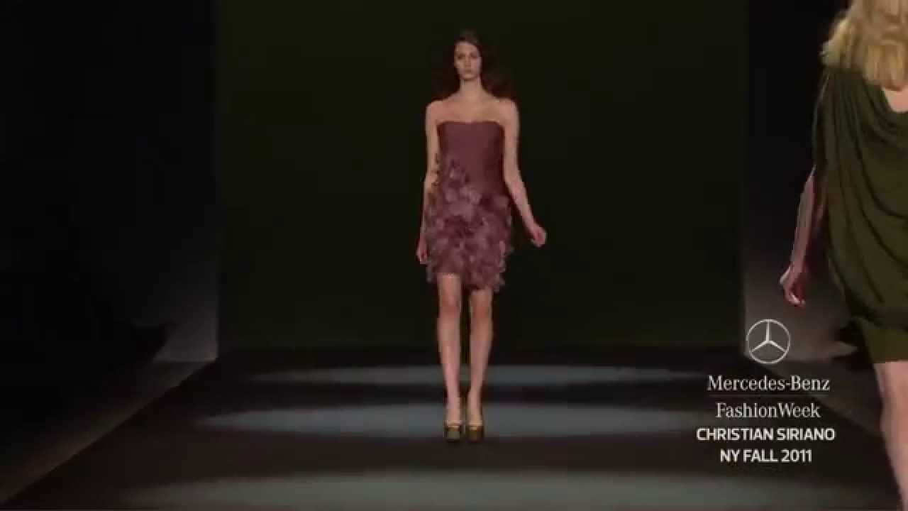 Christian Siriano  FALL 2011 COLLECTION, MERCEDES-BENZ FASHION WEEK