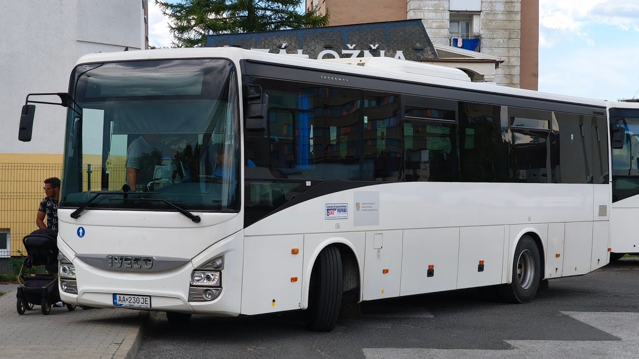 Iveco Crossway Line 10,8M • AA-230JE • SAD Poprad | RAD Prešovský kraj