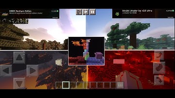 Minecraft Pe | OSBES vs Bibubic Ultra Shaders | Realistic Ultra Shaders | MCPE +1.16
