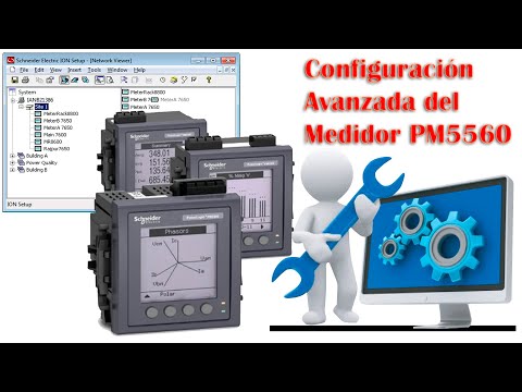 🛠 Configuración Avanzada del 📊 MEDIDOR PM5560 Schneider Electric, serie PowerLogic PM5000