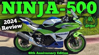 2024 KAWASAKI NINJA 500 SE Ride & Review | Honda CBR'S NIGHTMARE #review #kawasaki #ninja500