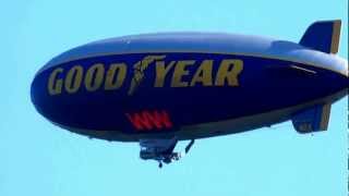 Goodyear Blimp Flies Over My House