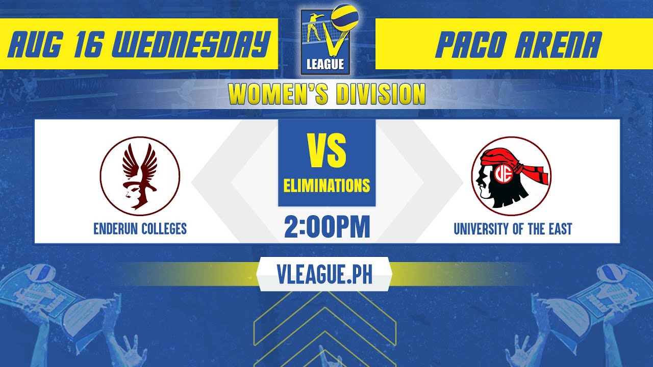 Enderun vs. UE | Game 1 | Eliminations | Women's Division | 2023 V-League Collegiate Challenge