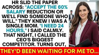 HR Told Me To Accept The 60% Pay Cut Or Leave—Then I Made One Phone Call That Changed...