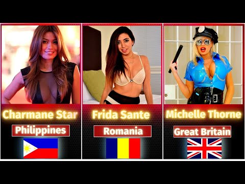 P*rn Actress From Different Countries!