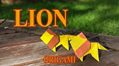ライオン 折り紙 Lion Origami Youtube ライオン 折り紙 Lion Origami Youtube
