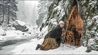 Banished to Die in the Freezing Mountains — She Stocked a Hidden Cave and Brought the Avalanche