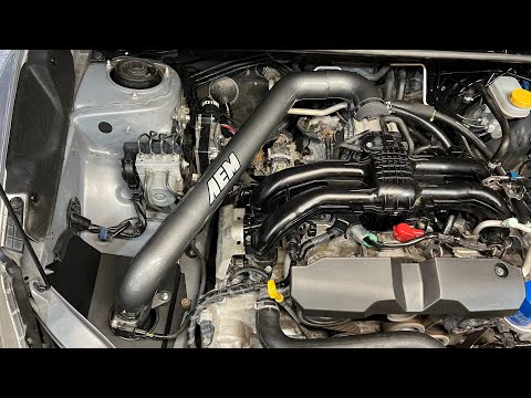 AEM Cold Air Intake Subaru Impreza Hatchback 2014 - YouTube