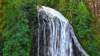 Fire Meets Water: The Lava Waterfall You Won't Believe (4K Drone)