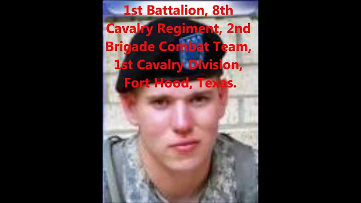 Tribute To Our Fallen Soldiers - US Army Spc. Andr...