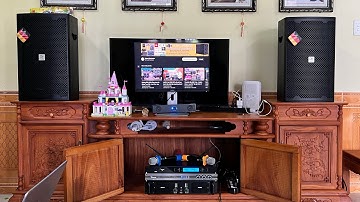 Test nhạc Bolero dàn loa DT D2000 Germany với vang số Vatasa V6pro đẳng cấp loa Châu Âu.