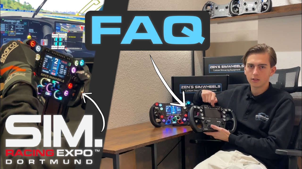 SimRacing Expo 2025 - FAQ - Zen's Simwheels