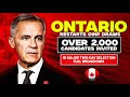 Ontario Draws: Over 2,000 Candidates Invited in Major Two-Day Selection - Full Breakdown