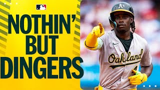 The A’s GO OFF for 8 DINGERS! (Lawrence Butler slams 3!)