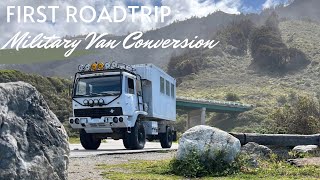 700 Mile Roadtrip in DIY LMTV Expedition Camper Van