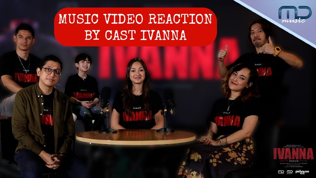 MERINDING!!! Saat Cast & Sutradara film IVANNA nonton Music Video IVANNA! 👻