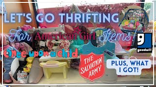 Let's Go Thrifting For American Girl Items!