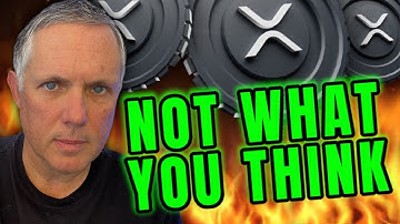 XRP RIPPLE IS DOWN! THE REASON "WHY" EXPLAINED! (NOT WHAT YOU THINK!)