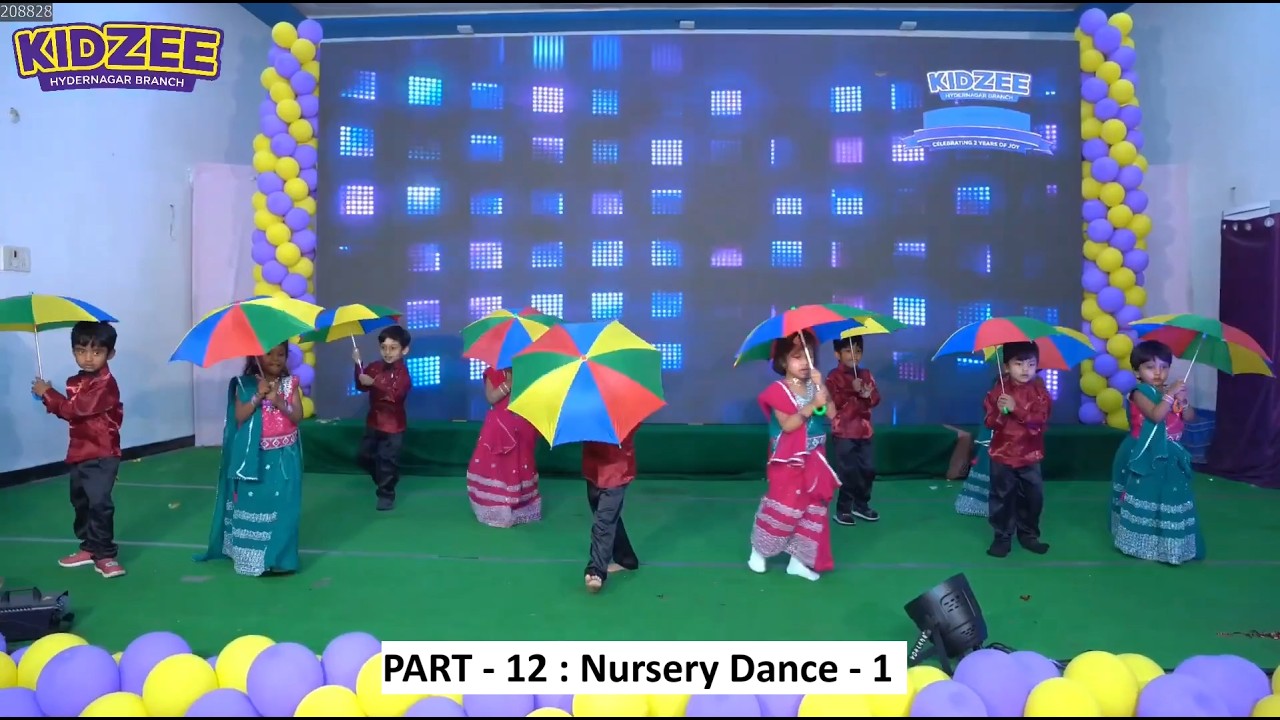 Kidzee Hydernagar Joy Fest - Part 12 | Nursery Dance - 1 | PreSchools in Hyderabad |