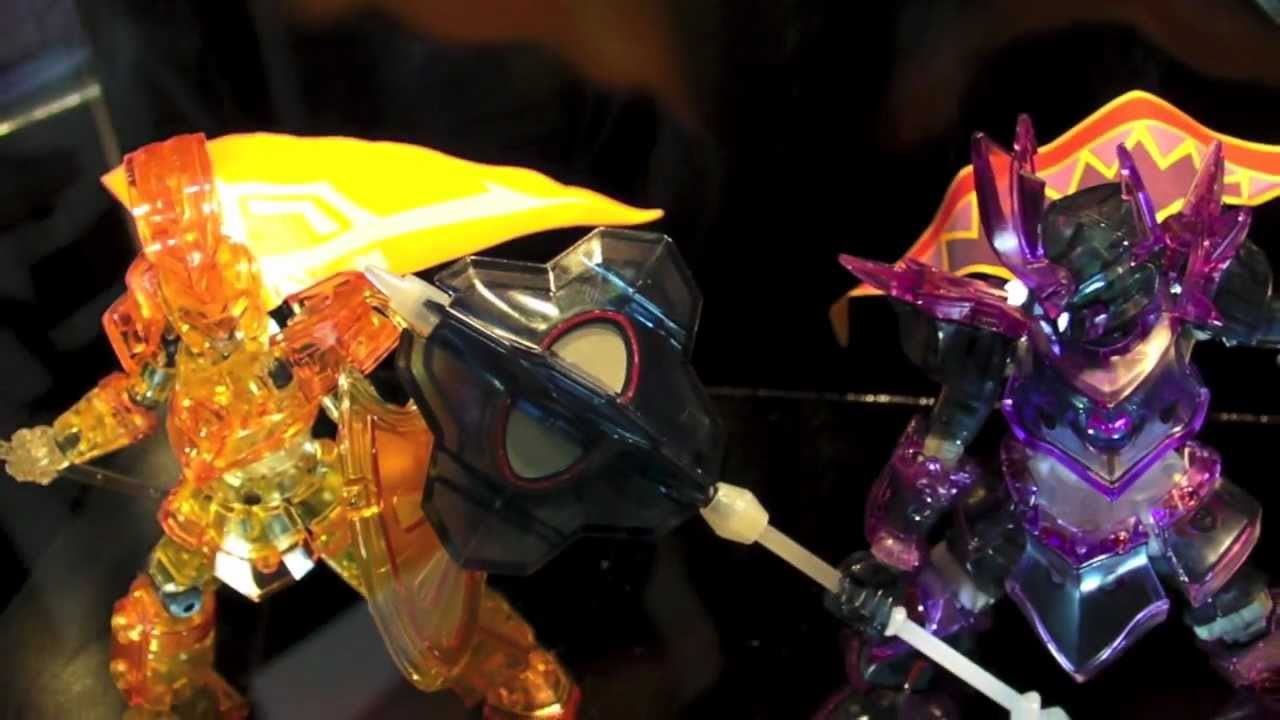 LBXアキレスVモードvsLBXジ・エンペラー（リミテッドクリアver