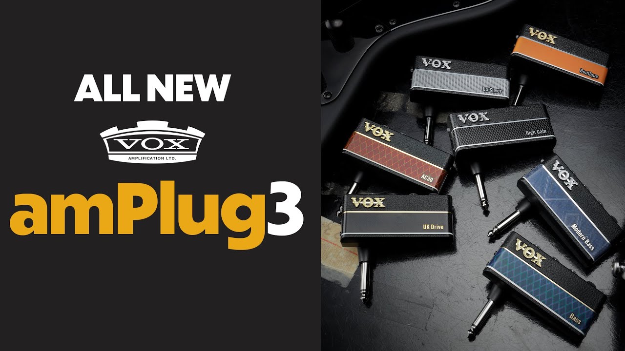 VOX amPlug3:the third generation of the amPlug series