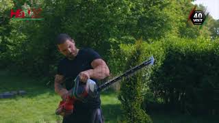 Cortasetos De Batería Henx H36Xza24-G - Batería 40V 2,5Ah - Cuchilla De 61 Cm