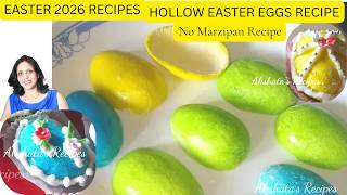 Celebrity Hollow Easter eggs|NO MARZIPAN |How to make hollow Easter eggs|Eggless &No cook @akshatasrecipes Profile