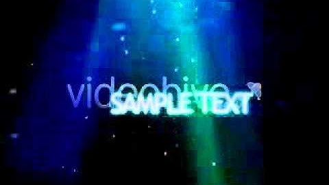 [Ger.Eng-Media] Deep Ocean - After Effets Templates