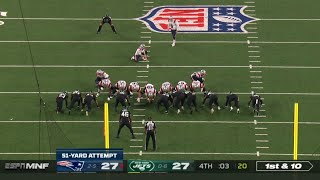 Nick Folk Game Winning 51-Yard Field Goal with 0's on the clock! | NFL