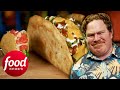 Casey Devours A 2 LB Taco In 10 Minutes! | Man V Food