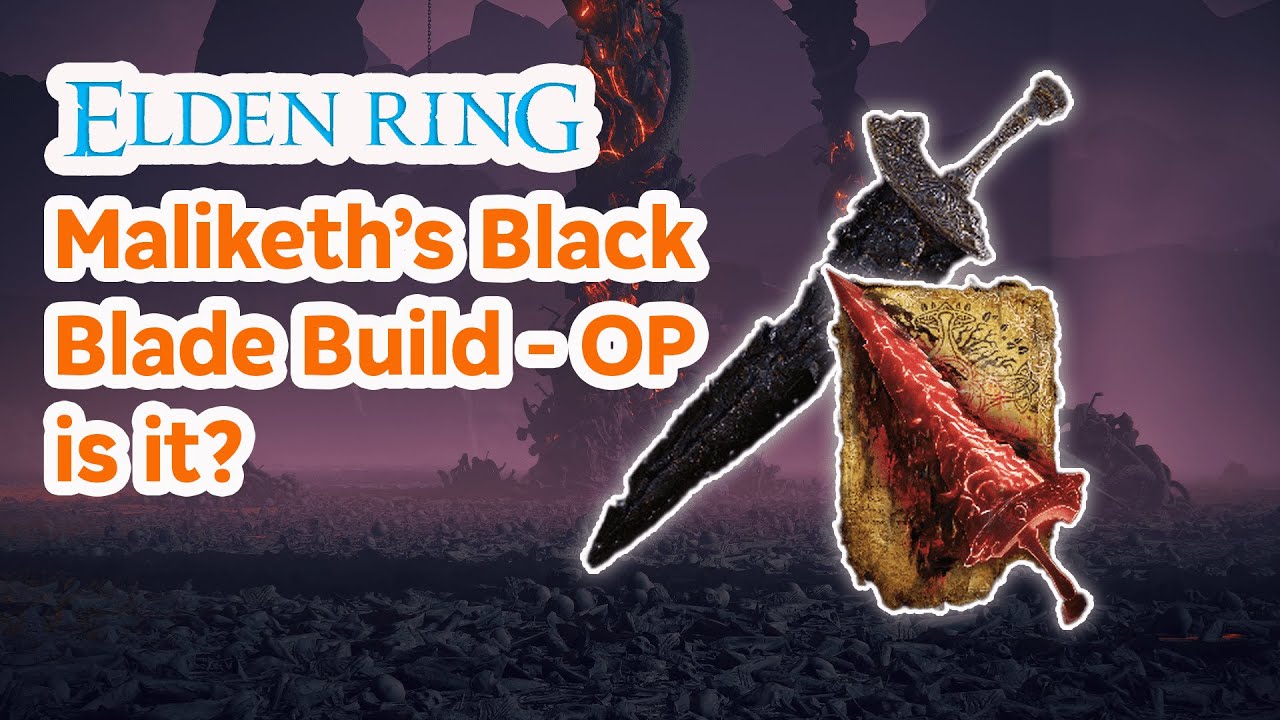 Elden Ring Maliketh's Black Blade Build NG+ YouTube
