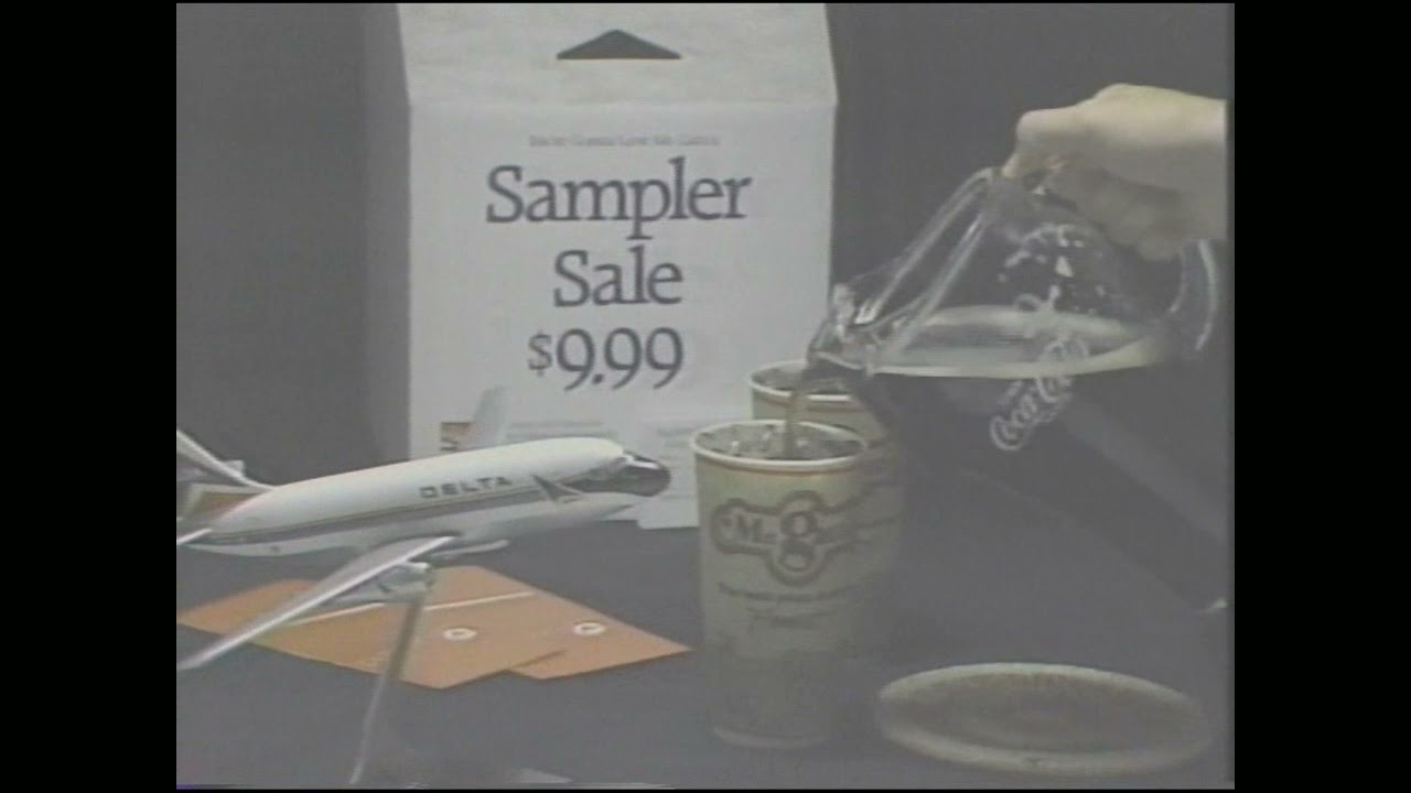 1985 Mr Gatti's Pizza Louisville KY Gatti's Sampler Sale Commercial