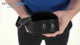 Arena Powerfin Pro Black - www.simplyswim.com