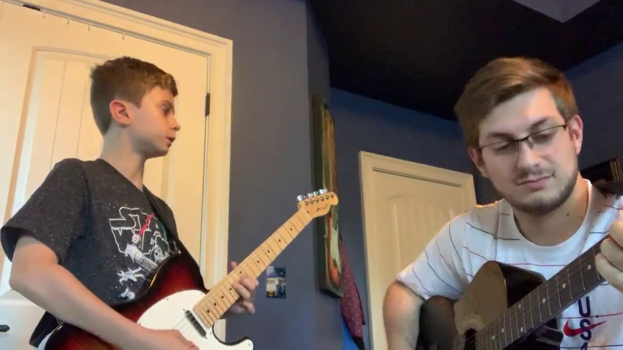 Hutch Hoepner and Josh Freehill performing Don't Stop Me Now by Queen