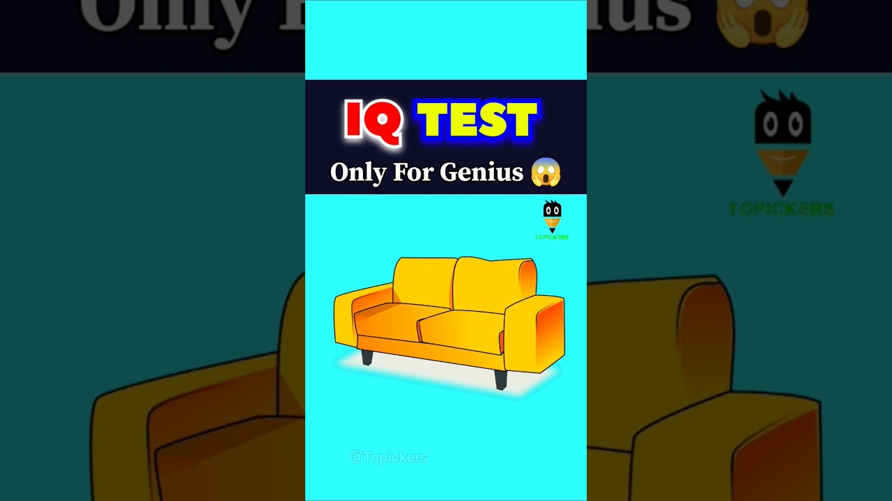 IQ Test !! Only For Genius 😱 Test Your IQ Level Remember Objects #shorts #viral #ytshorts