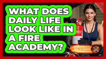 What Does Daily Life Look Like In A Fire Academy? - Inside the Firehouse