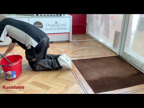 How To Strip Clean And Dress Your Amtico Floor Youtube